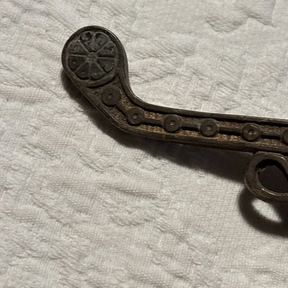 Old Coat Hook Bath Robe School House Farm Wardrobe Windsor Vintage Rustic Iron